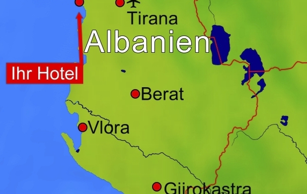 Routenkarte Albanien_2024