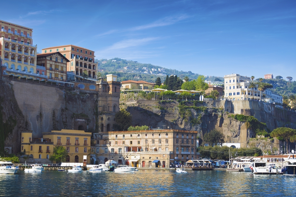 Sorrento an der Amalfiküste in Italien