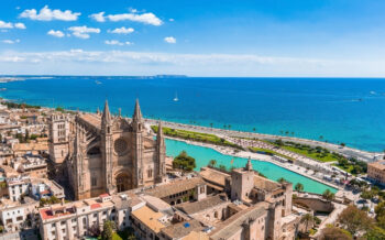 Luftansicht von Palma de Mallorca