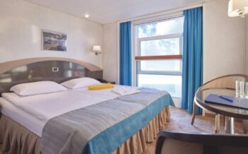 Kabine der MS Hamburg